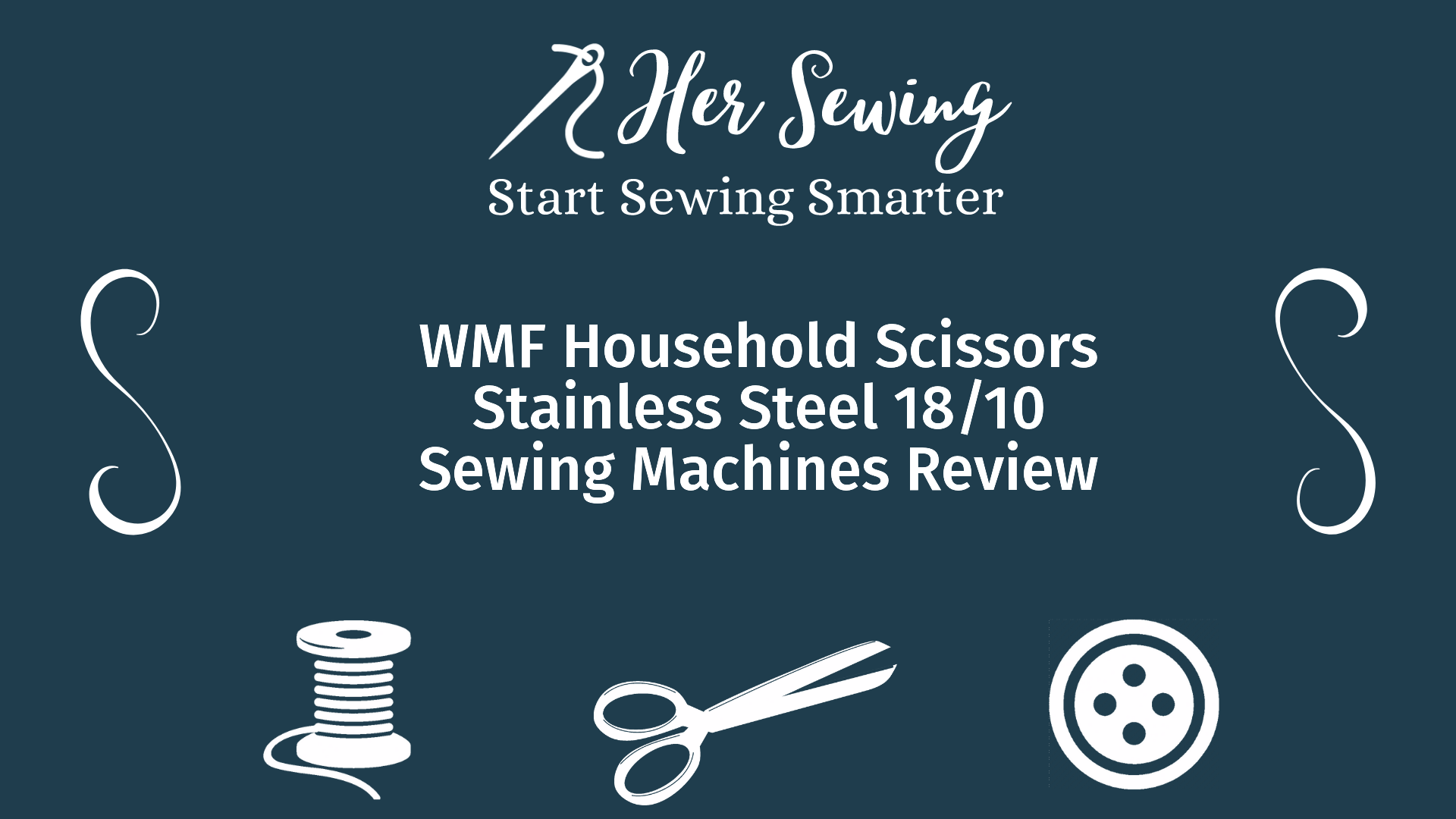 WMF Household Scissors Stainless Steel 18/10 Sewing Machines Review