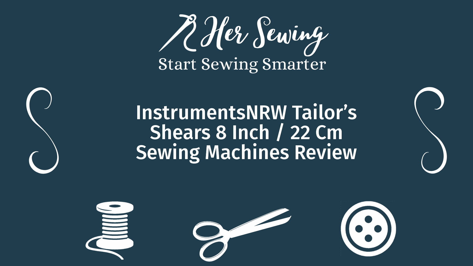 InstrumentsNRW Tailor’s Shears 8 Inch / 22 Cm Sewing Machines Review