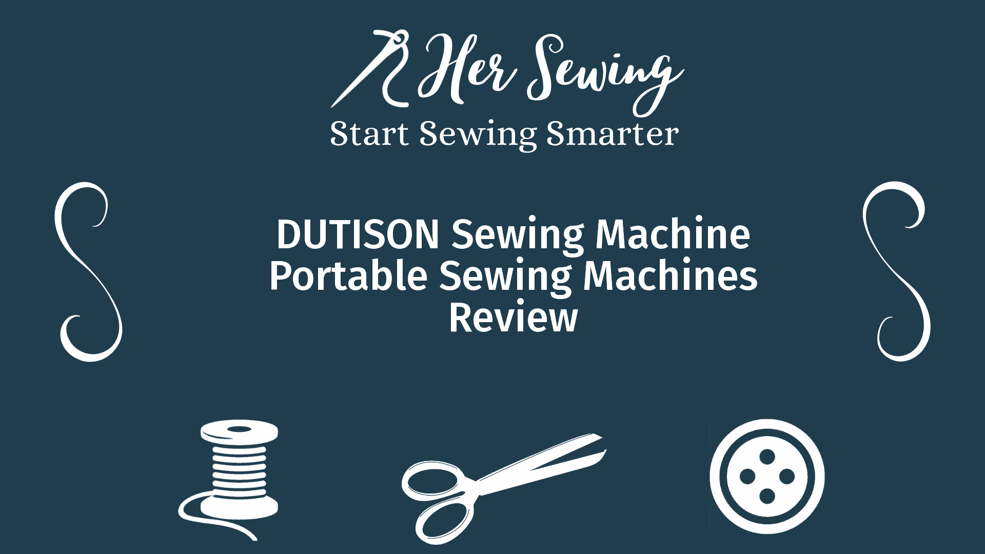 DUTISON Sewing Machine Portable Sewing Machines Review