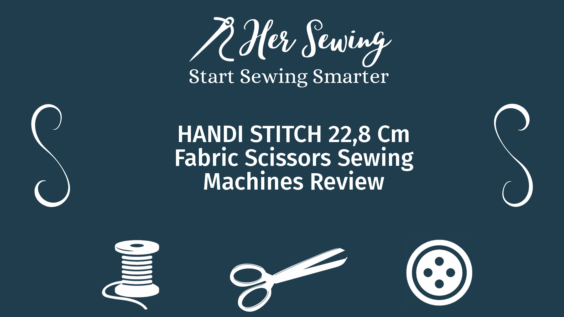 HANDI STITCH 22,8 Cm Fabric Scissors Sewing Machines Review