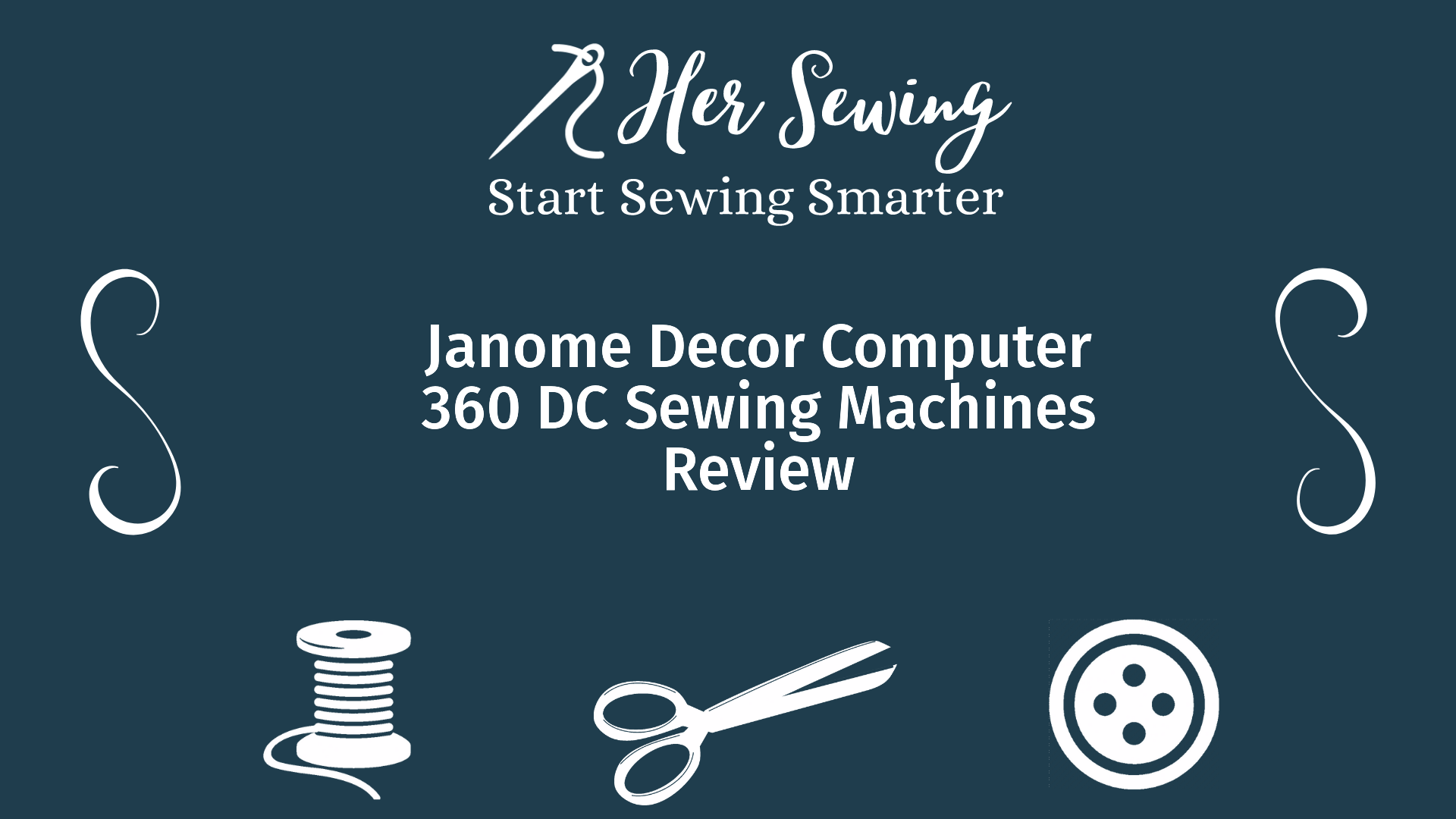 Janome Decor Computer 360 DC Sewing Machines Review