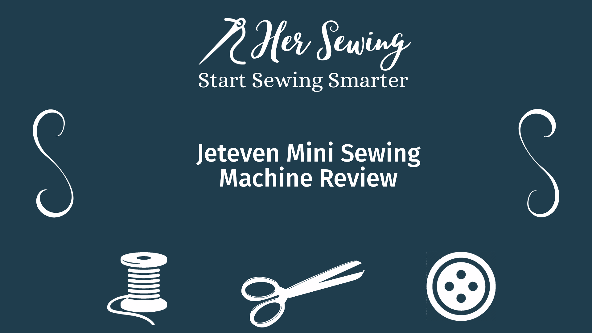 Jeteven Mini Sewing Machine Review