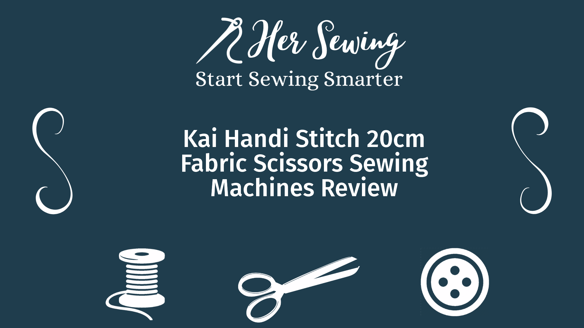 Kai Handi Stitch 20cm Fabric Scissors Sewing Machines Review