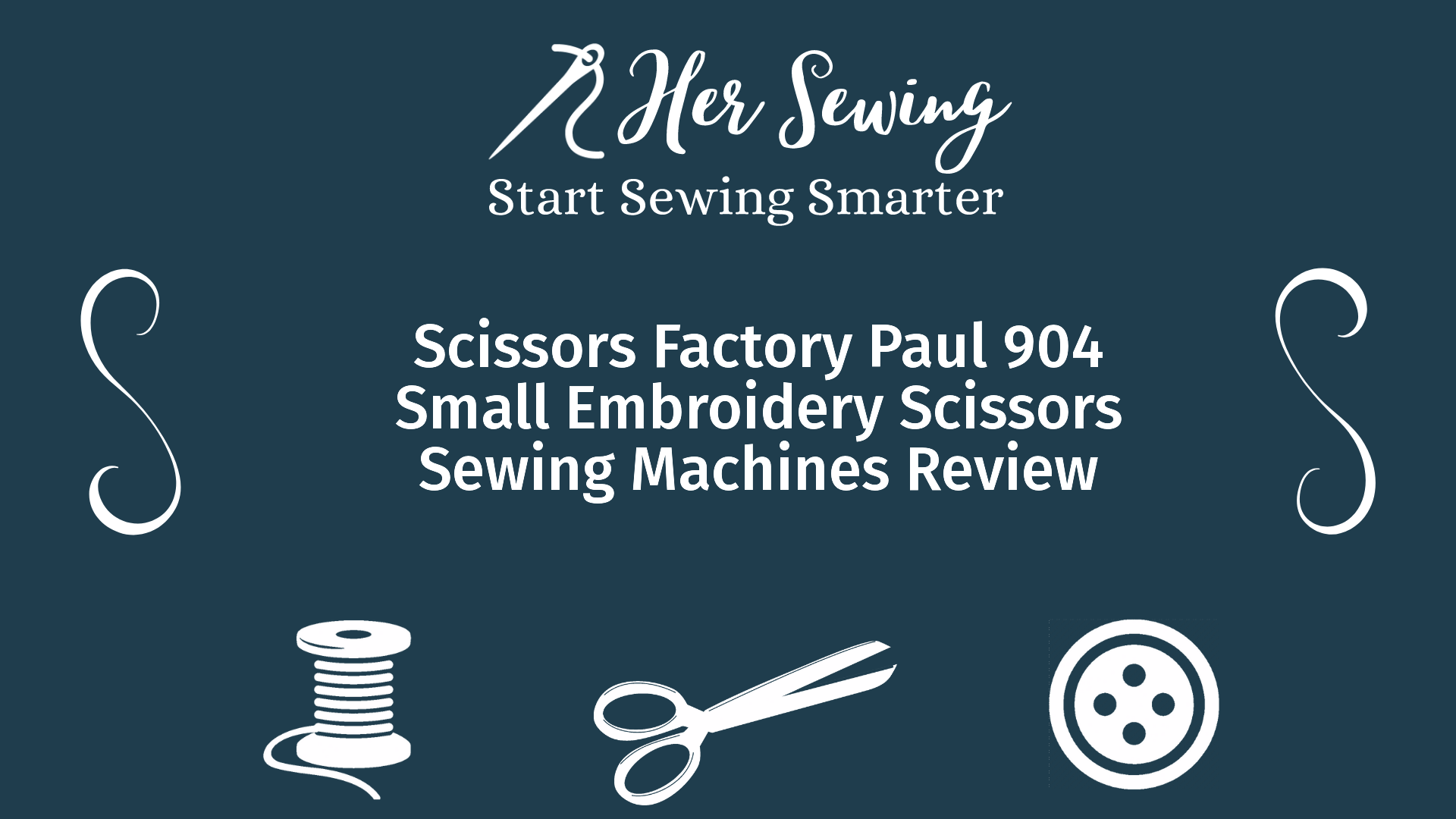 Scissors Factory Paul 904 Small Embroidery Scissors Sewing Machines Review