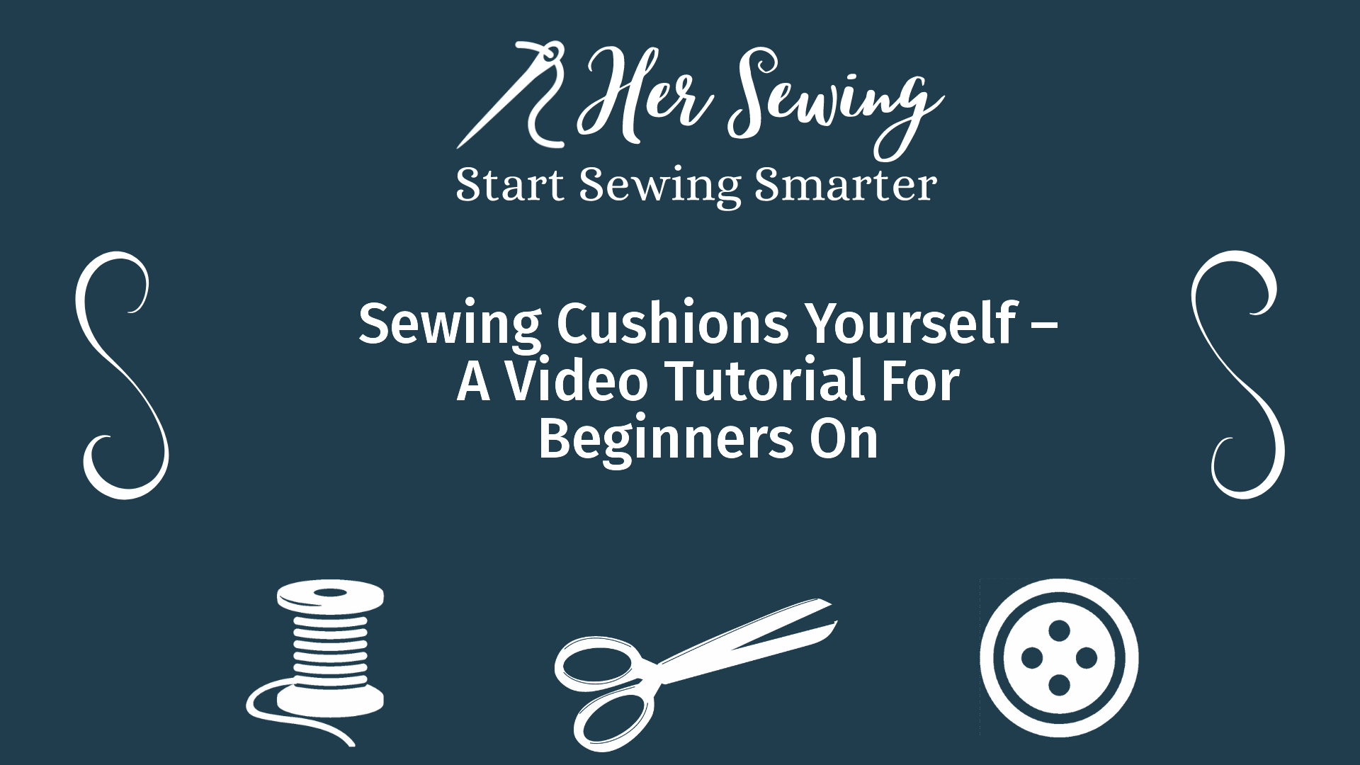 Sewing Cushions Yourself – A Video Tutorial For Beginners On