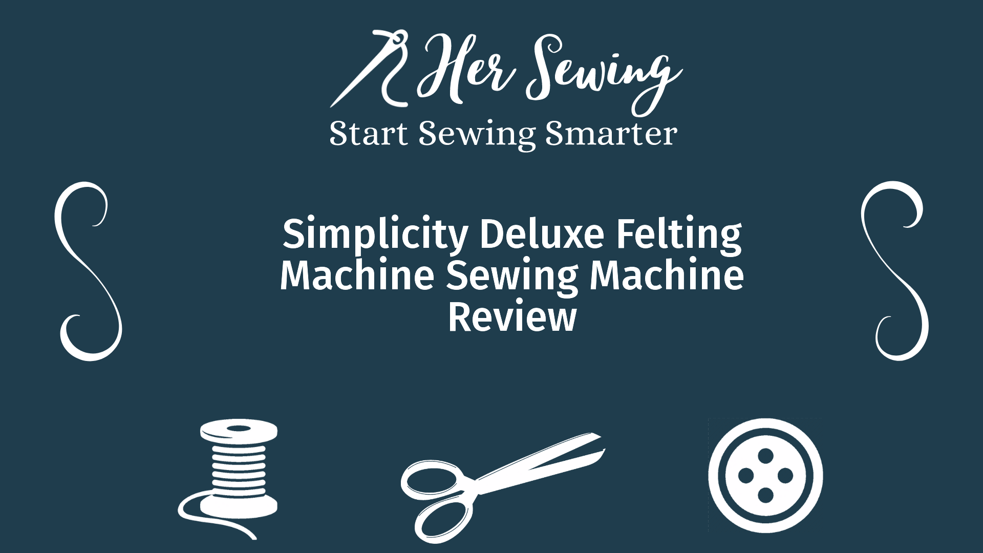 Simplicity Deluxe Felting Machine Sewing Machine Review