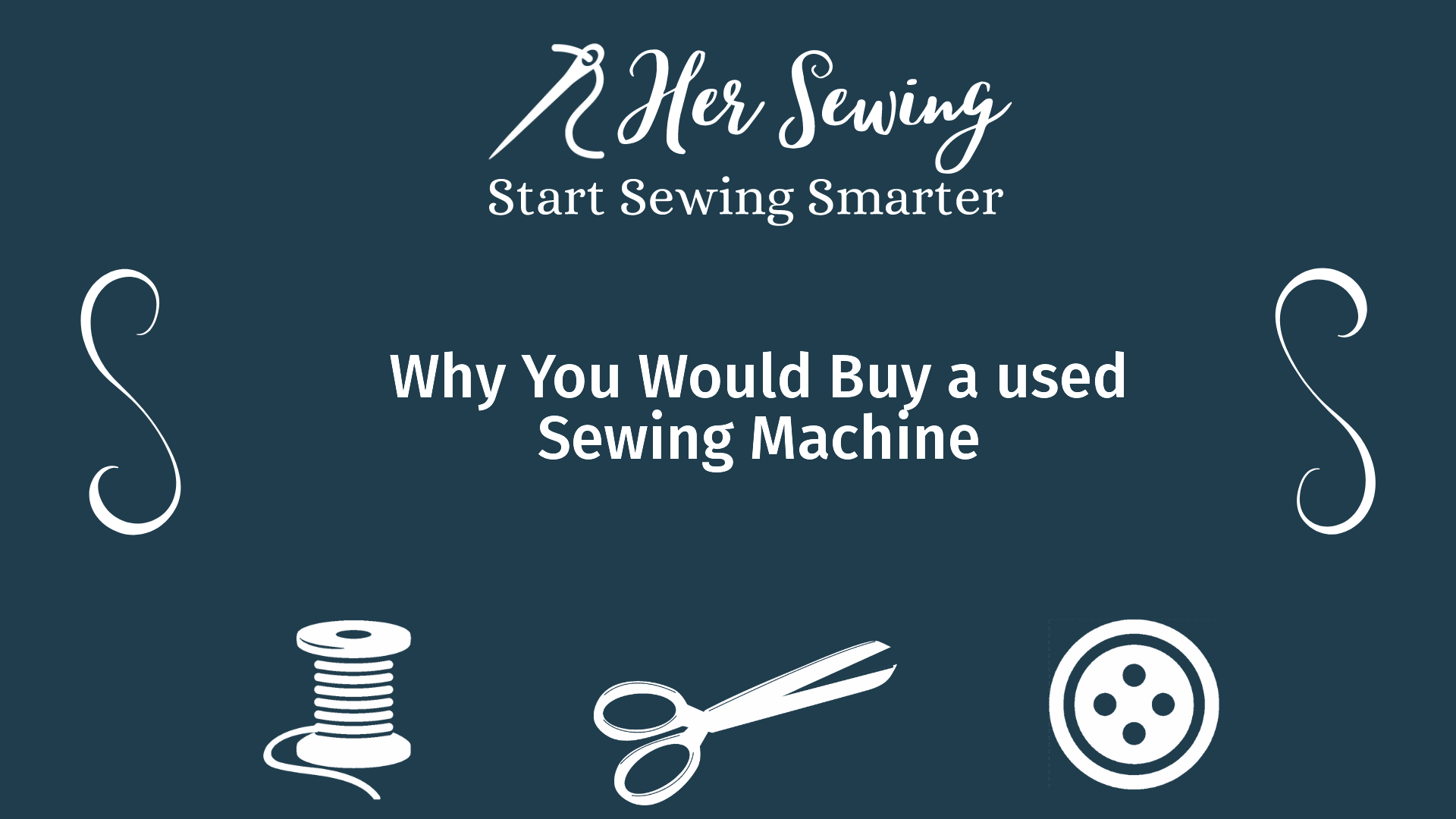 Why You Would Buy a used Sewing Machine